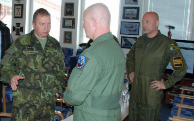 22.zVrL navštívil Velitel leteckých speciálních sil v Evropě